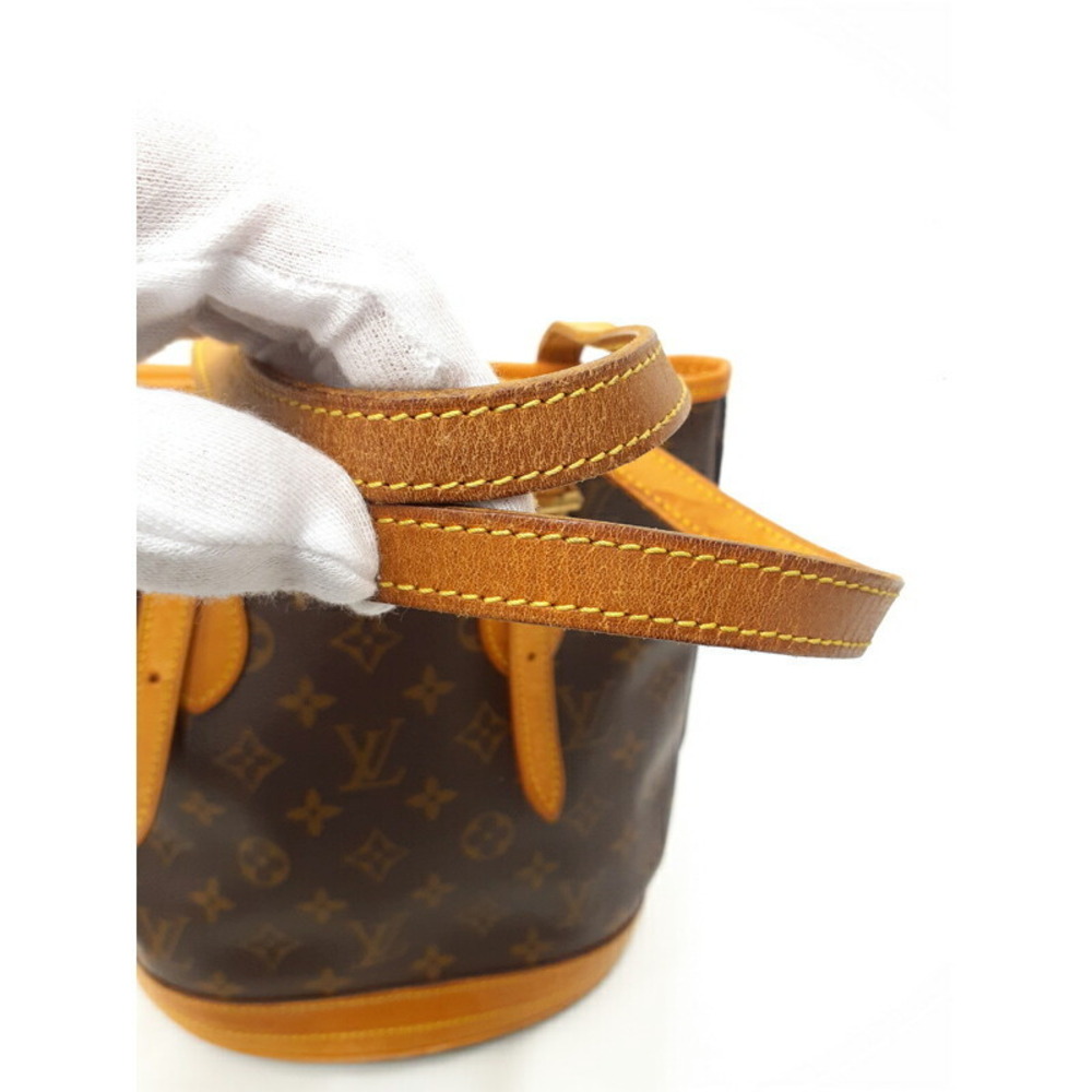 Louis Vuitton Monogram Bucket Shoulder Bag - Picture 4 of 8